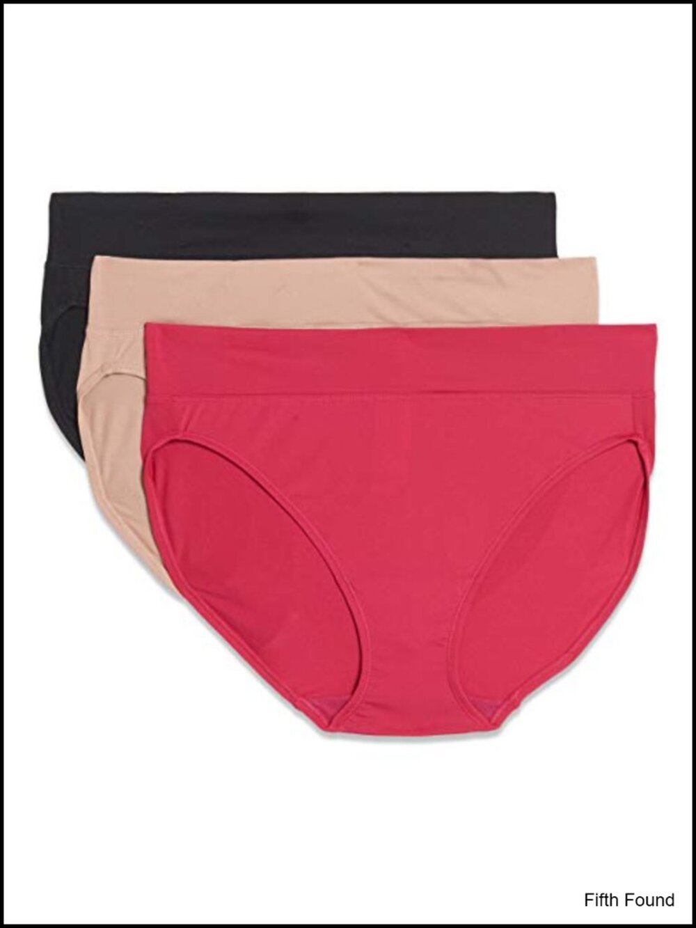 Microfiber Hi-Cut Briefs 3-Pack Dig-Free Waistband